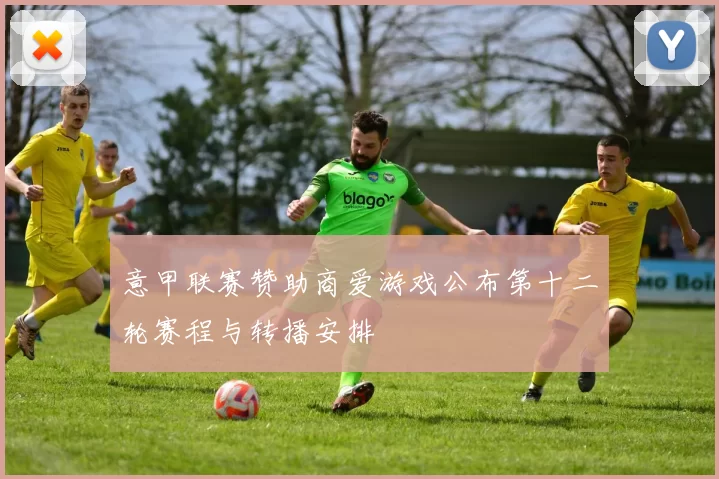 意甲联赛赞助商爱游戏公布第十二轮赛程与转播安排